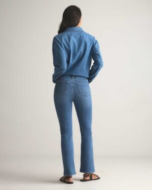 Stretch Kick Flare Jeans