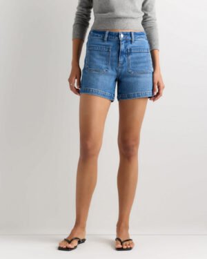 Stretch Patch Pocket Shorts