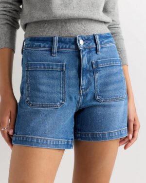 Stretch Patch Pocket Shorts