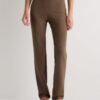 Stretch Ponte Straight Leg Pants - Regular 30" inseam