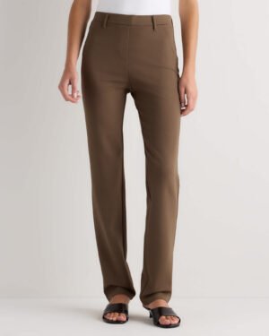 Stretch Ponte Straight Leg Pants - Regular 30" inseam