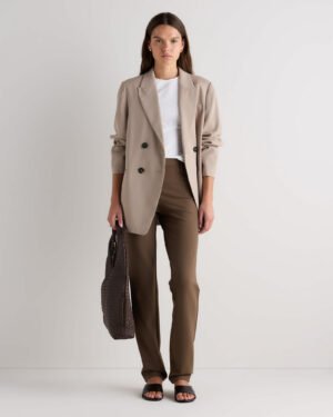 Stretch Ponte Straight Leg Pants - Regular 30" inseam