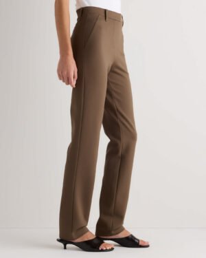 Stretch Ponte Straight Leg Pants - Regular 30