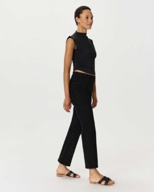 Stretch Pull-On Kick Flare Jeans