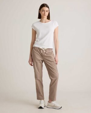 Stretch Ripstop Straight Pants