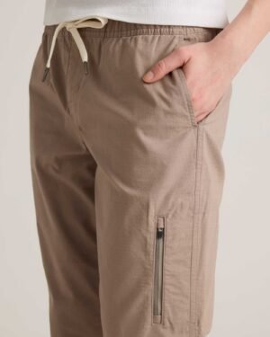 Stretch Ripstop Straight Pants