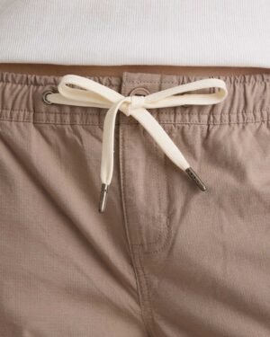 Stretch Ripstop Straight Pants