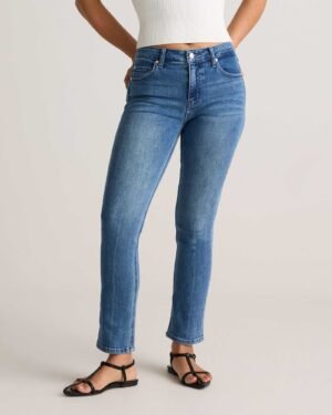 Stretch Slim Straight Jeans