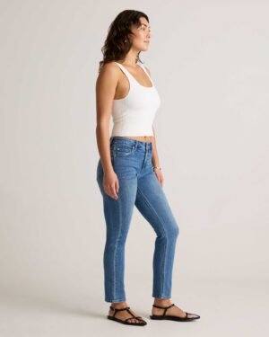 Stretch Slim Straight Jeans