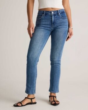 Stretch Slim Straight Jeans
