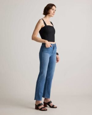 Stretch Straight Jeans