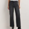 Studded Relaxed Straight Jeans