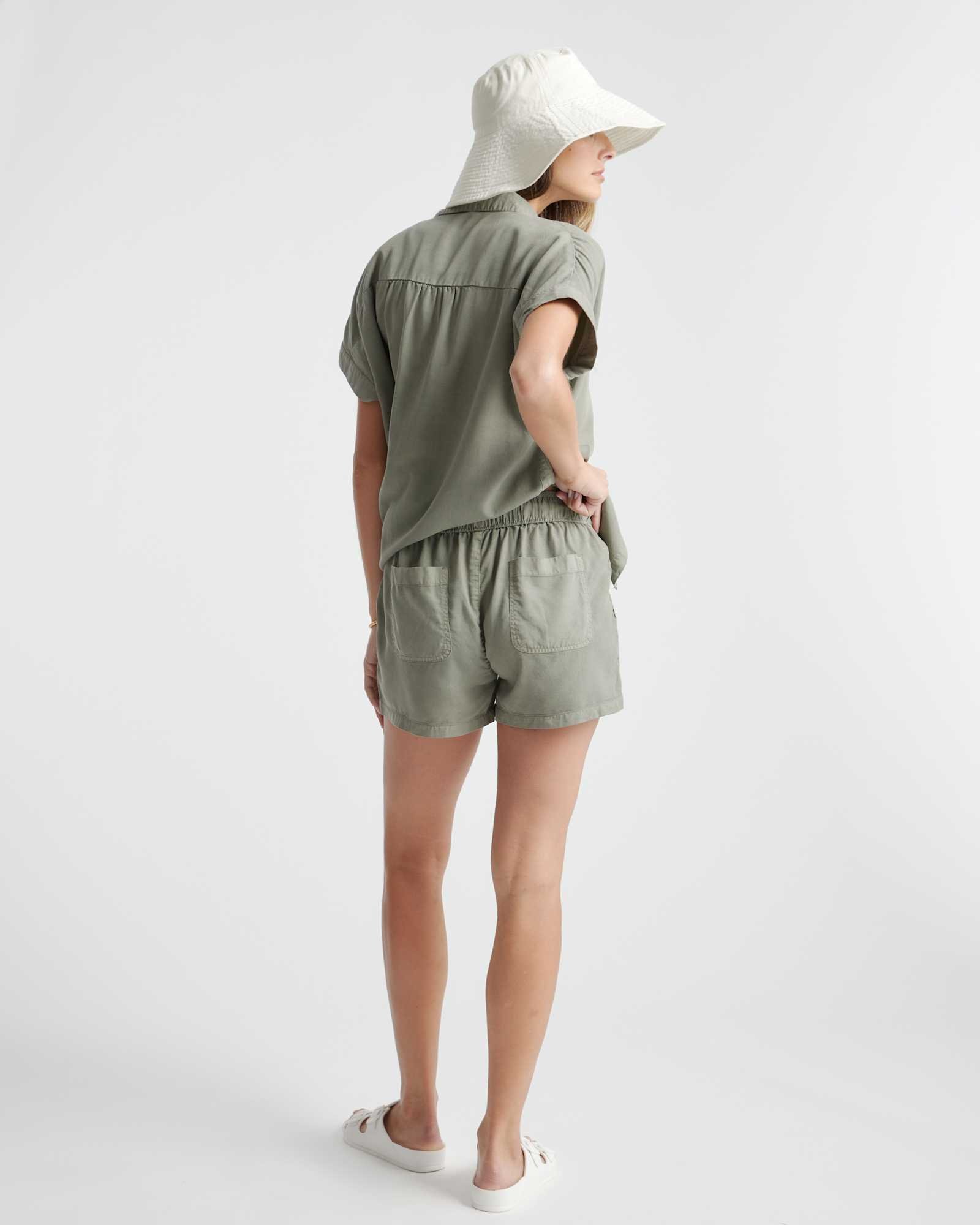 Vintage Wash Lyocell Utility Short — Gallery image Vintage Wash Lyocell Utility Short
